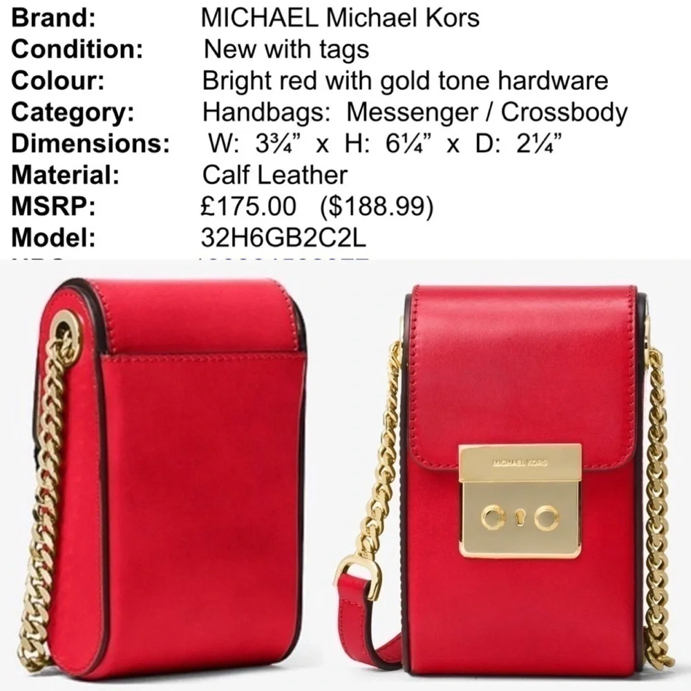 🔥 ON SALE 🔥 Michael Kors Camera Cross Body - Picture 2 of 8